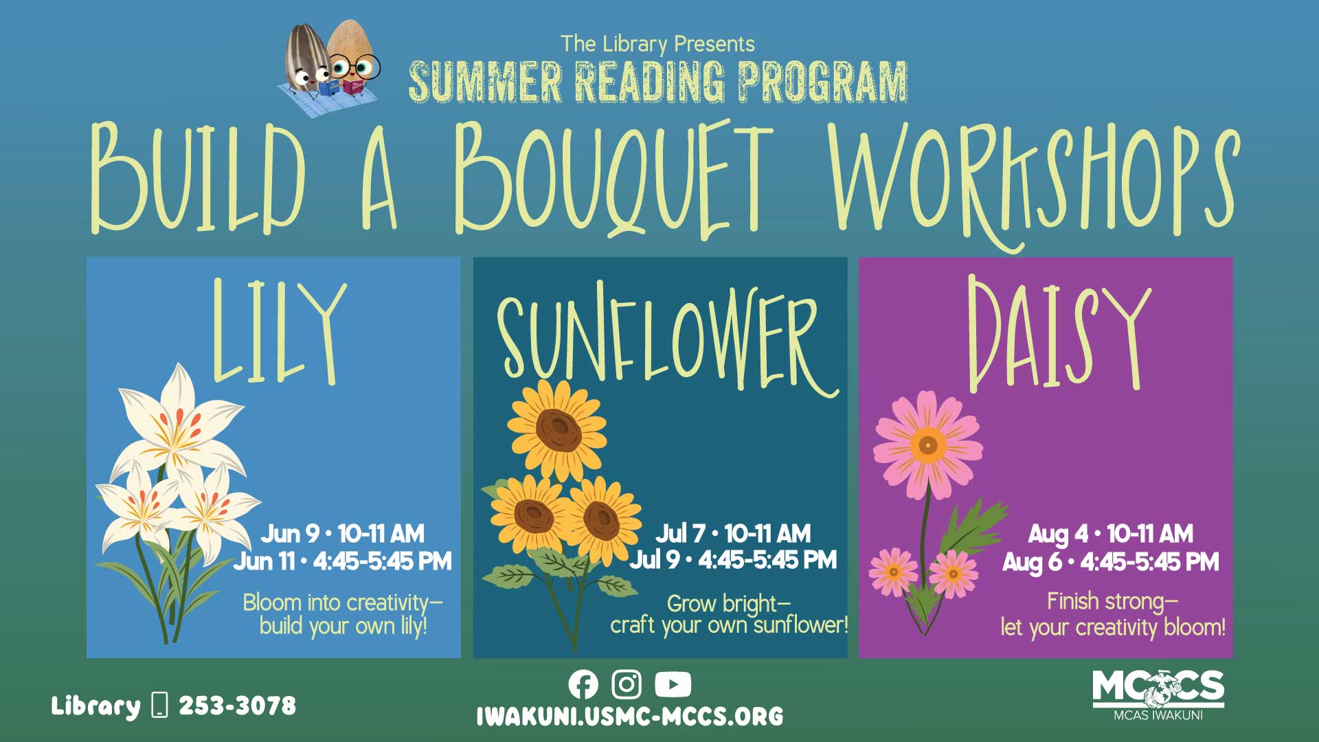 SRP - Build a Bouquet Workshop: Sunflower Edition