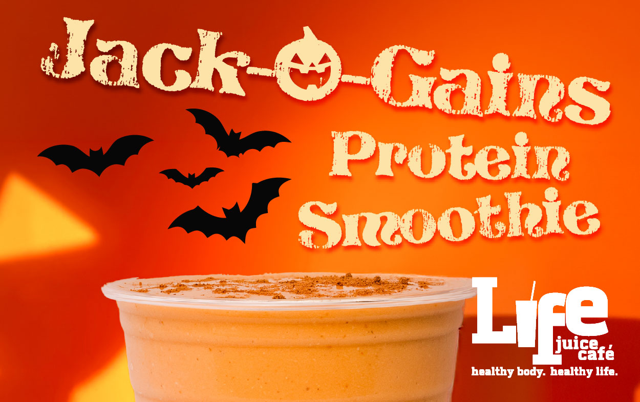 Jack-O-Gains Protein Smoothie