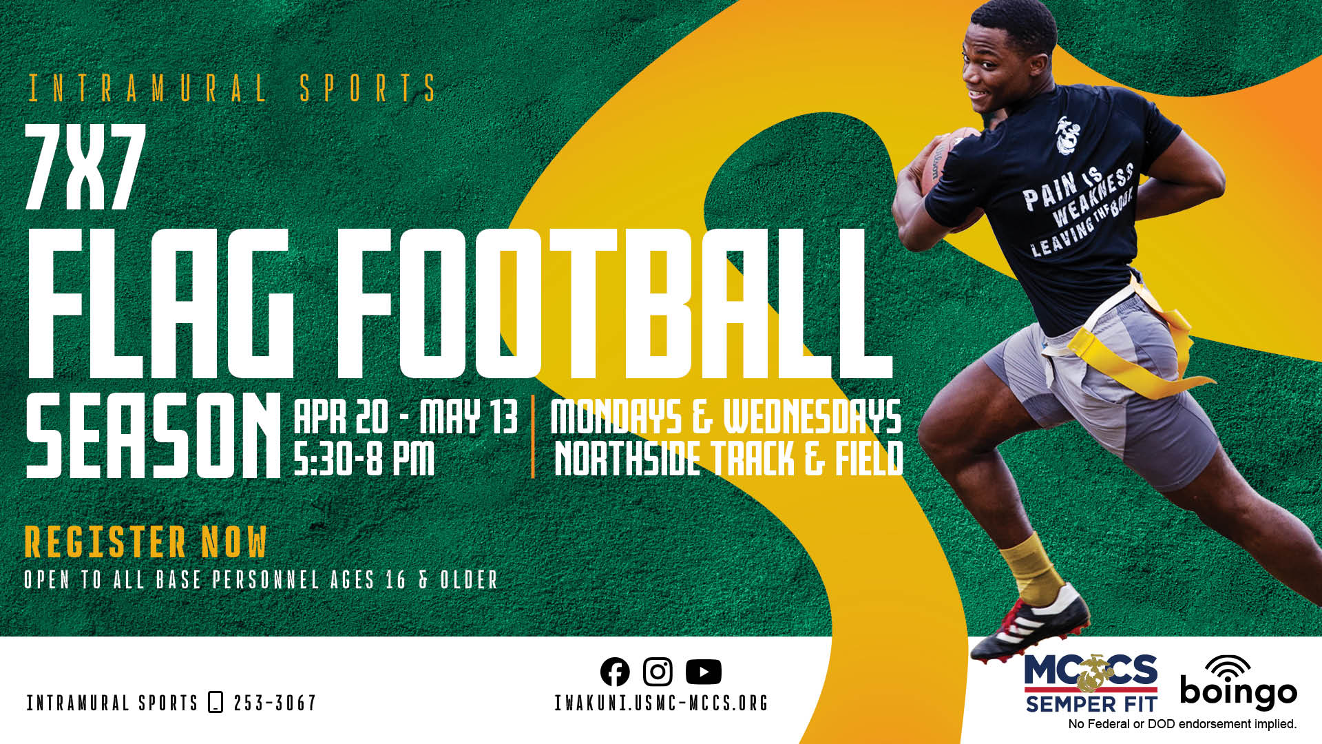 7v7 Flag Football Season