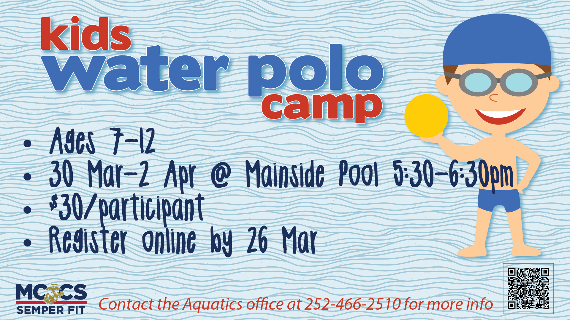 Kids Water Polo Camp