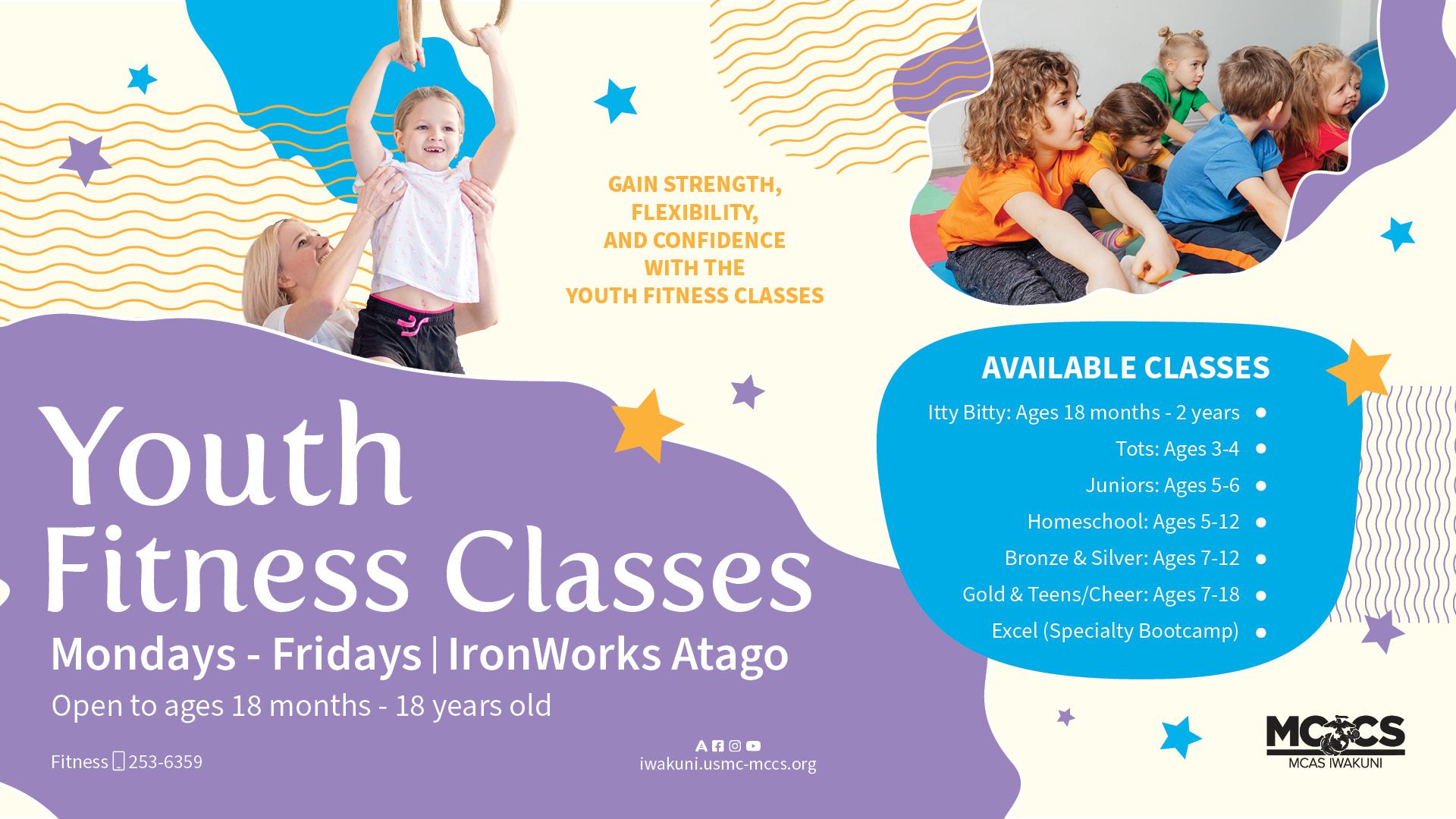 Youth Fitness Classes - October