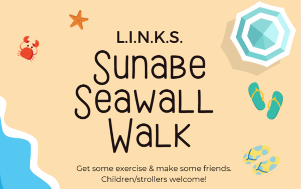 L.I.N.K.S. Cuppa Conversations – Sunabe Seawall Walk 