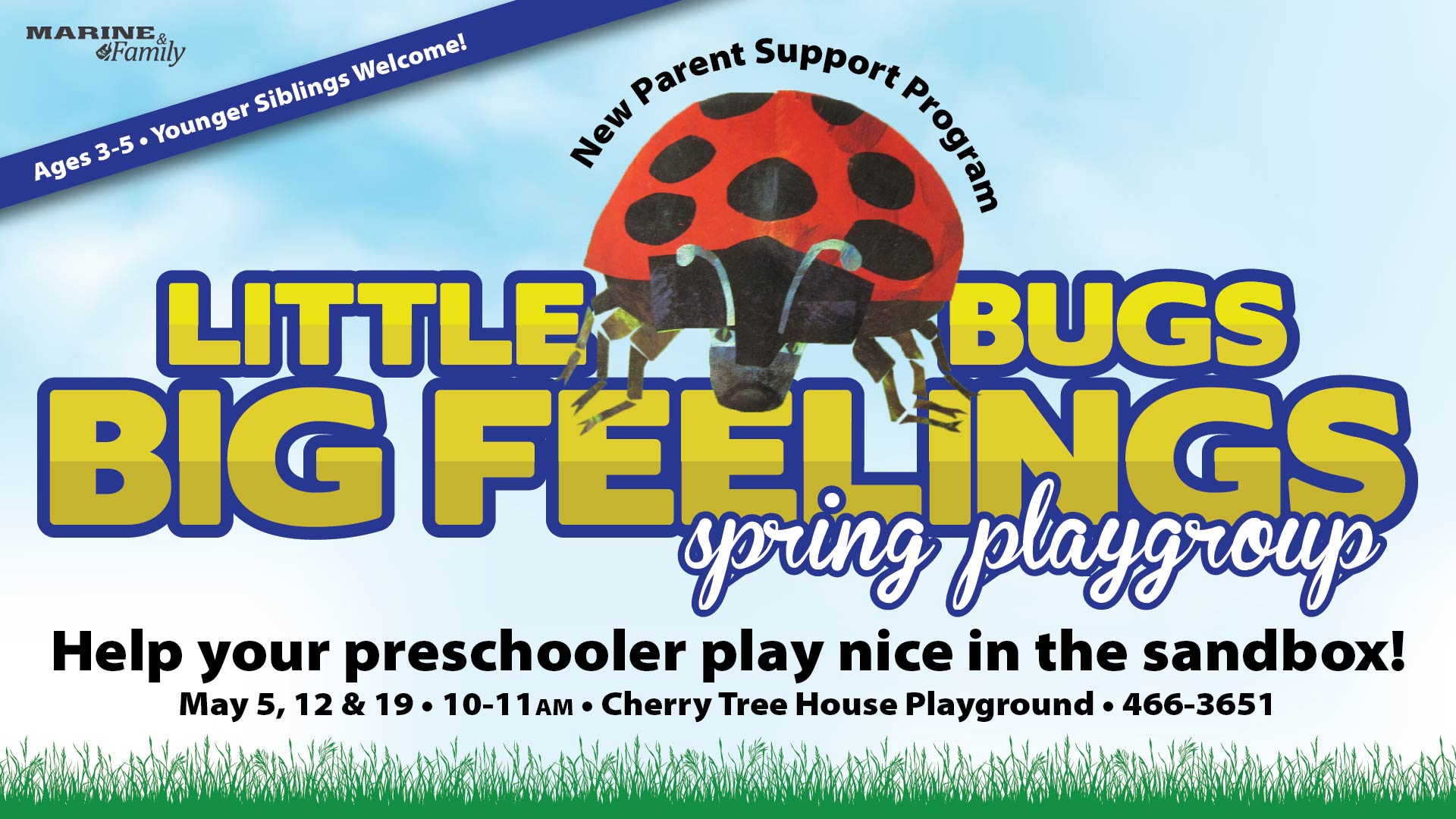 Little Bugs, Big Feelings Spring Playgroup