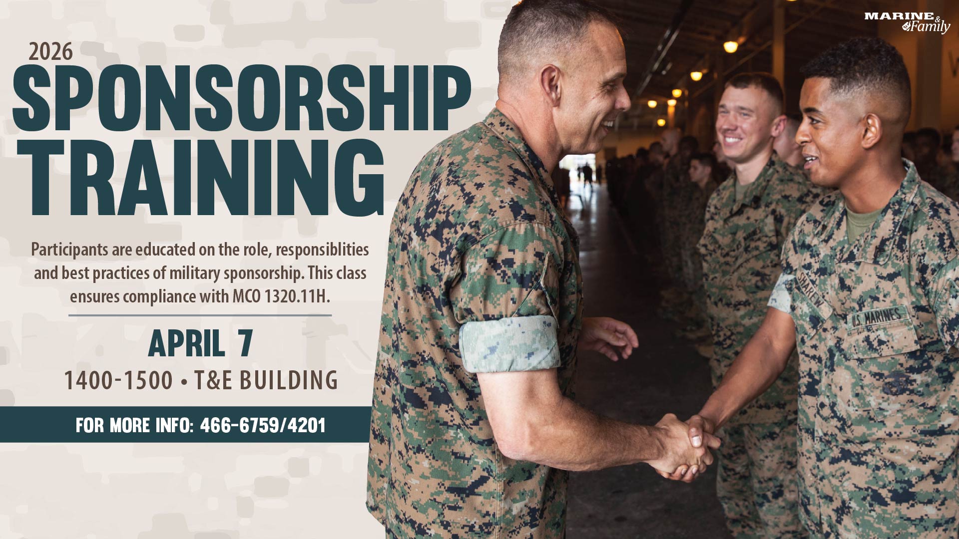 Sponsorship Training