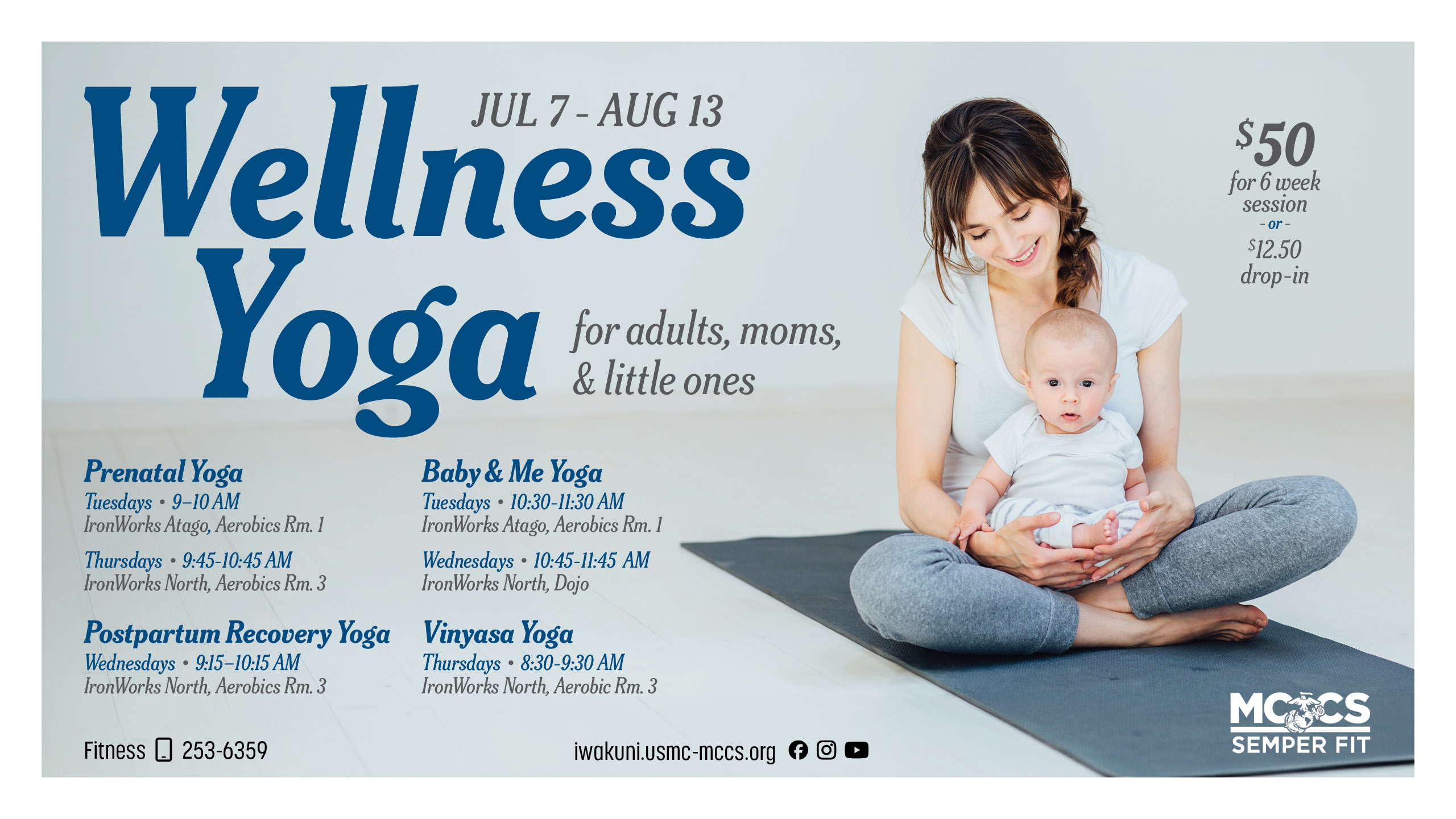 Baby & Me Yoga | Wellness Yoga for Adults, Moms, and Little Ones