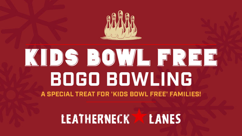 Kids Bowl Free: BOGO Bowling