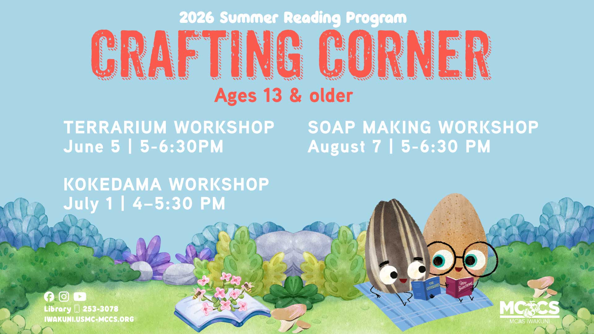 SRP - Crafting Corner - Kokedama Workshop