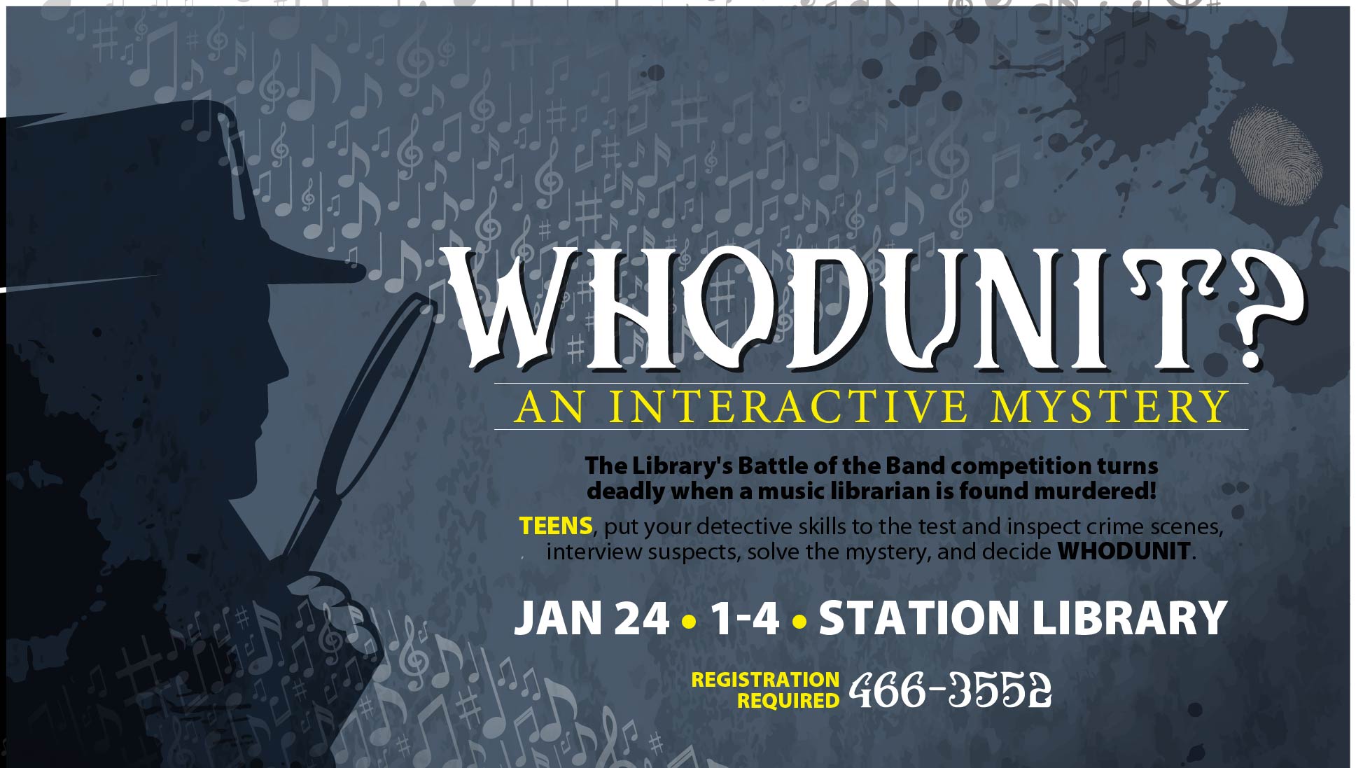 Whodunit? An Interactive Mystery