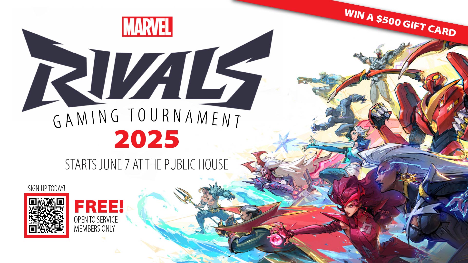 Marvel Rivals Gaming Tournament