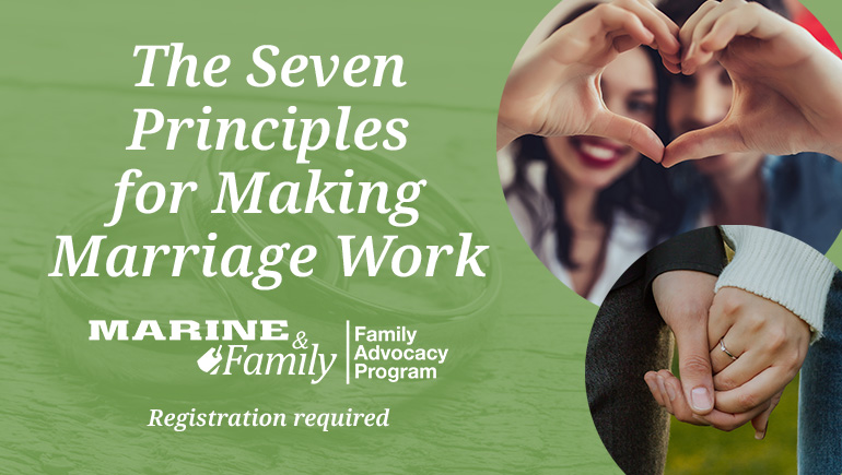 The Seven Principles for Making Marriage Work
