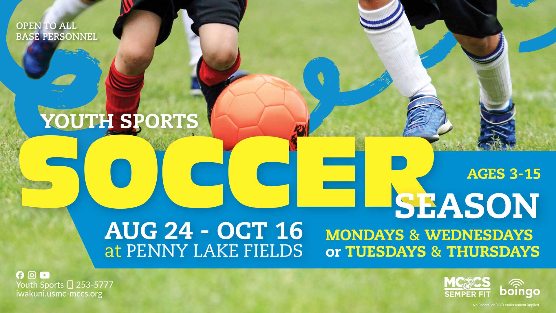 Youth Sports Soccer Season