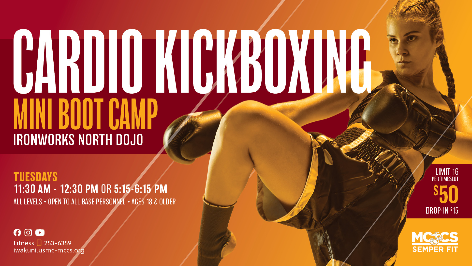 April Cardio Kickboxing Mini Bootcamp