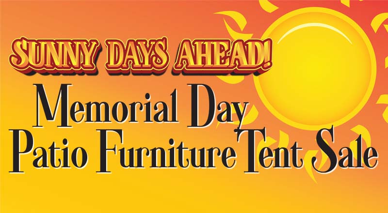 Patio Furniture Tent Sale