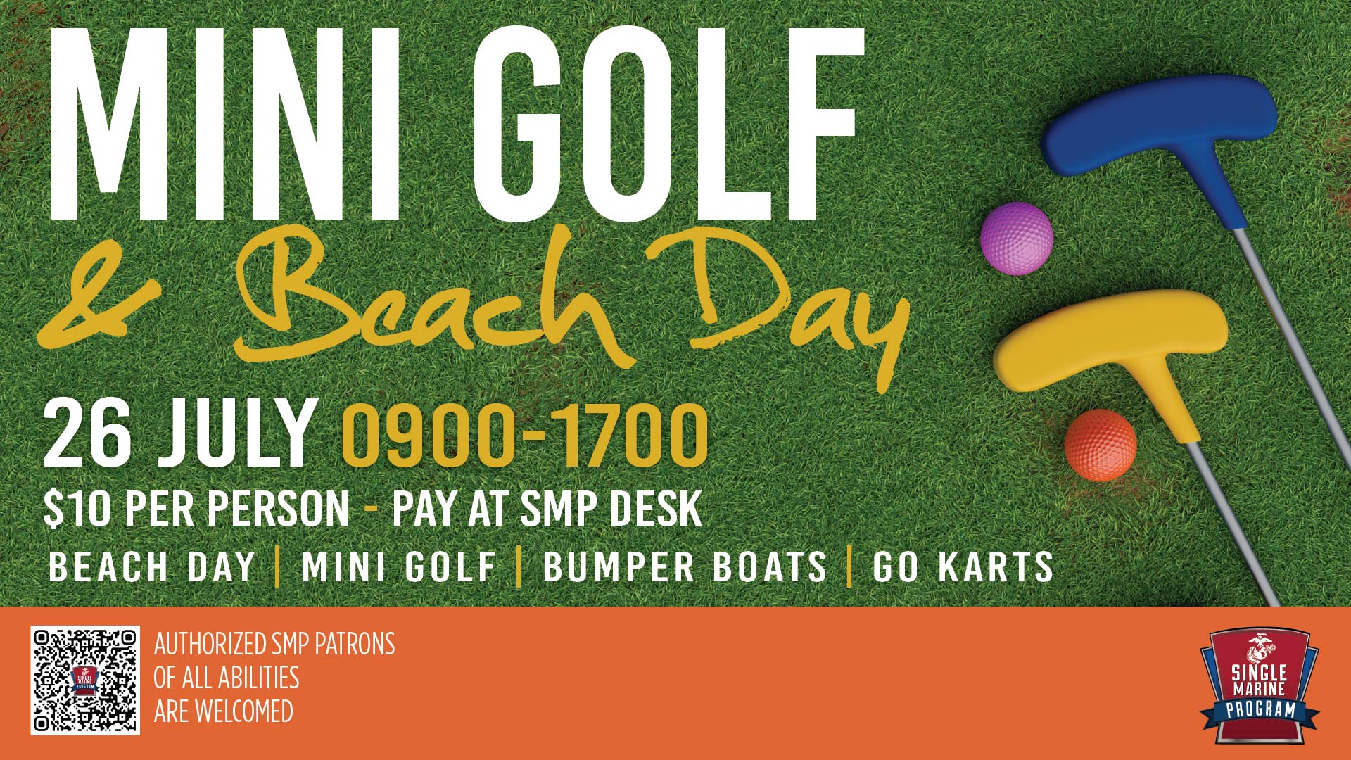 Lost Treasure Mini Golf & Beach Day