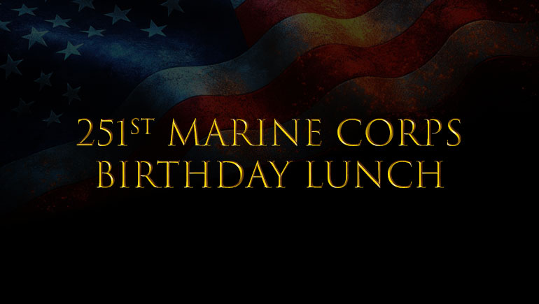 USMC Birthday Lunch Celebration