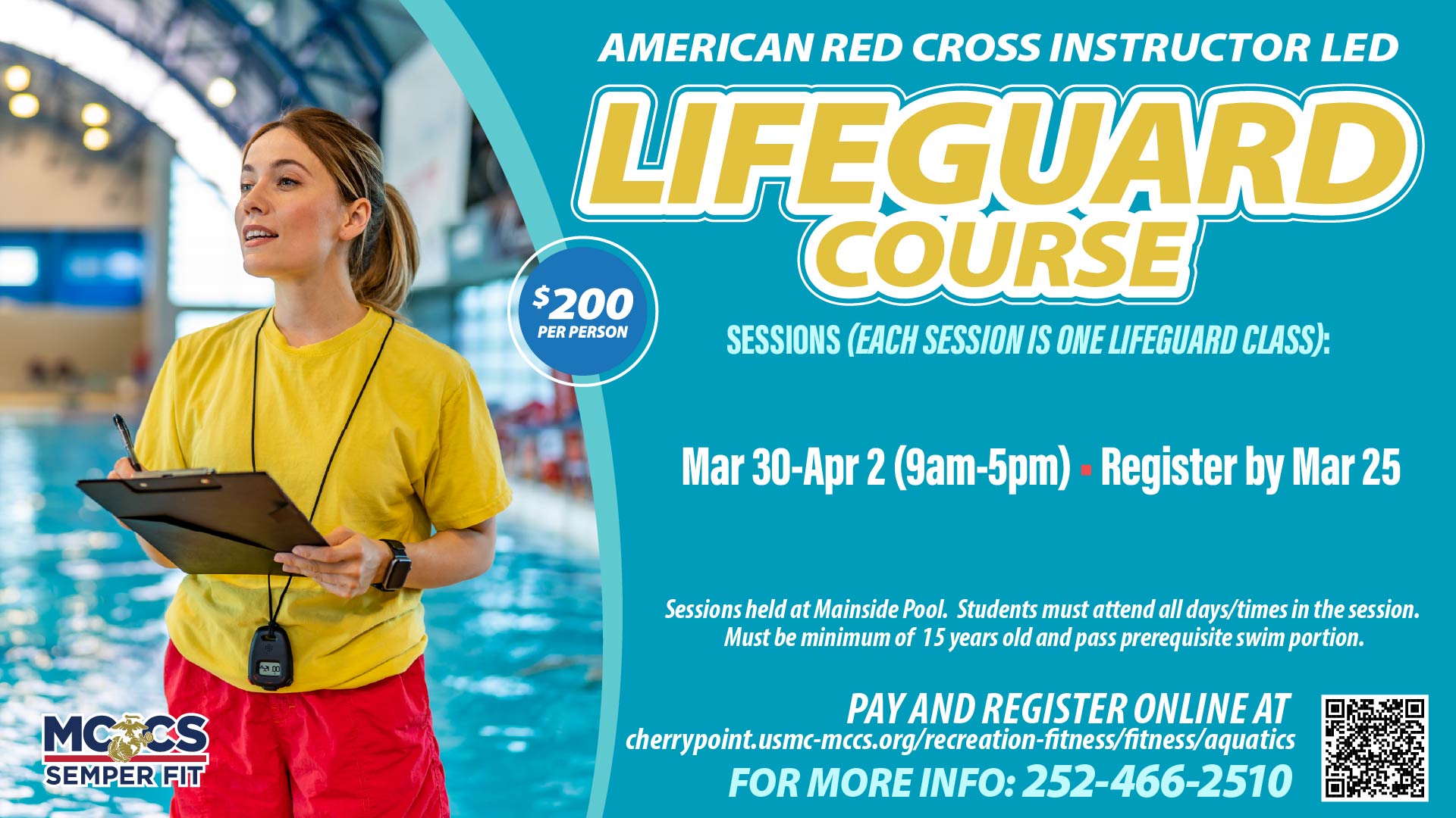 American Red Cross Instructor Led Lifeguard Course